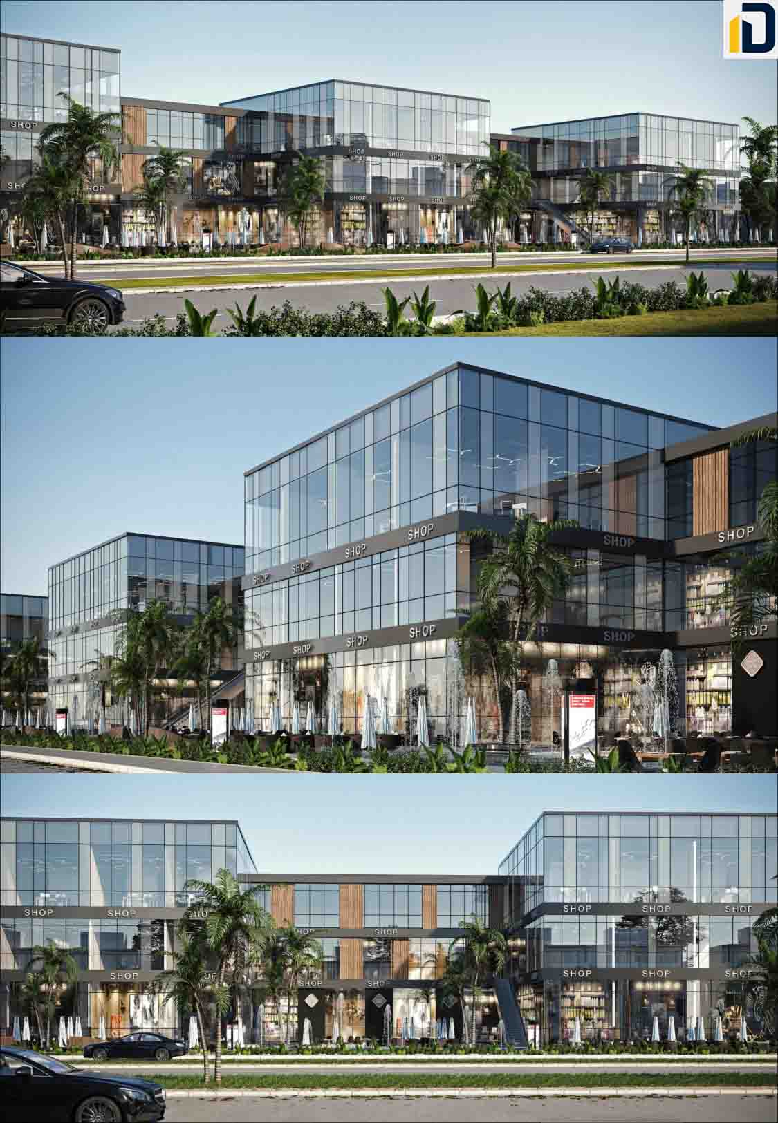 بنك للبيع في الشيخ زايد ستريب مول دي جويا