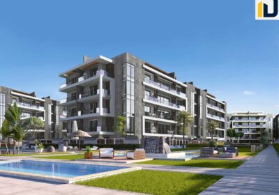 Sales office patio town new cairo