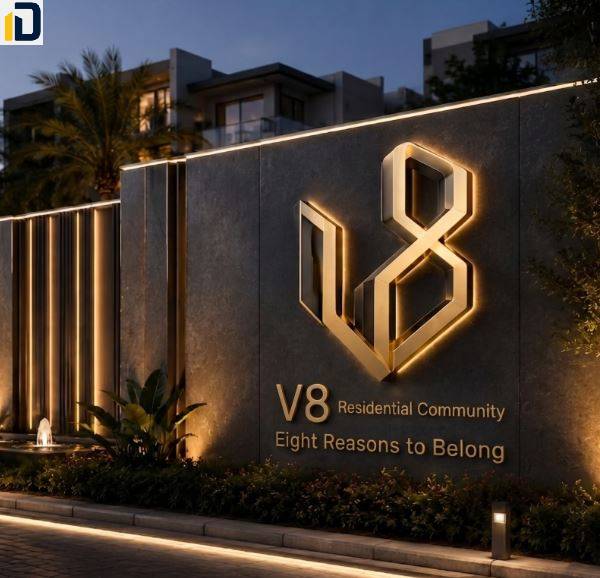 كمبوند في 8 القاهرة الجديدة Compound V8 Residential Community new Cairo تفاصيل حجز هذه الوحدات السكنية الفاخرة.