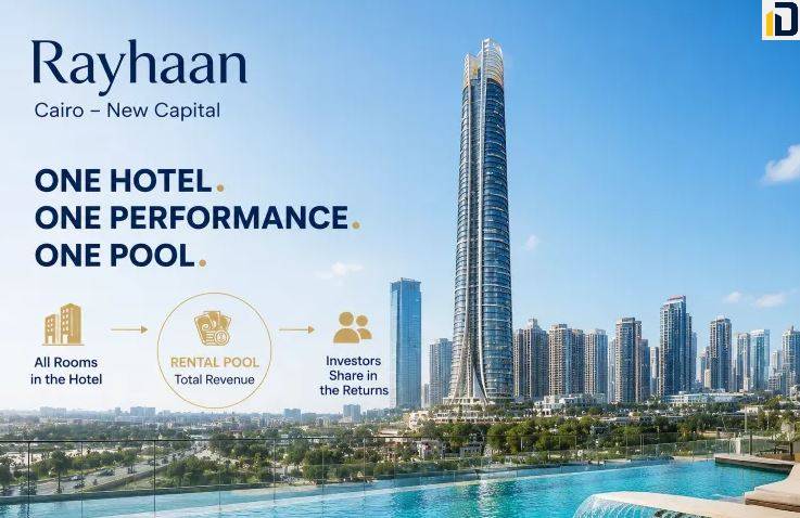 مشروع ريحان العاصمة الإدارية Rayhaan New Capital تفاصيل حجز هذه الوحدات الفندقية الفاخرة بأفضل الأسعار التنافسية.
