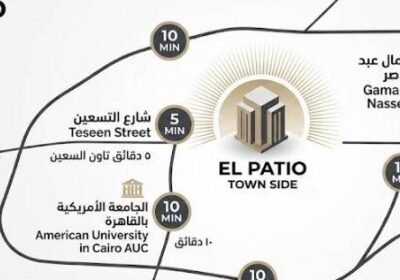 Compound El Patio Town Side New Cairo by la vista developments يحتوي على الوحدات السكنية المتنوعة الفلل ذو الأسعار المميزة.