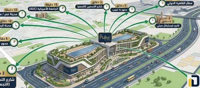 مول ذا بلس القاهرة الجديدة لشركة سكاي انوفو للتطوير العقاري يتوافر به الوحدات الادارية التي تتناسب مع الجميع من حيث التصميم والسعر.