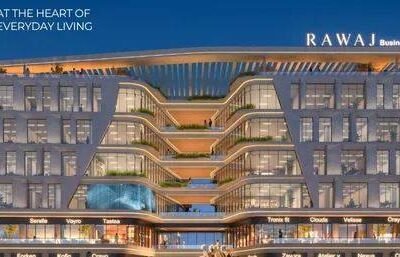 مول رواج بيزنس كومبلكس أكتوبر Mall Rawaj Business Complex October تفاصيل حجز الوحدات التجارية المتنوعة بأفضل سعر تنافسي.